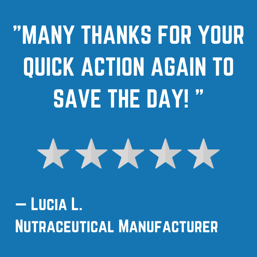 Hampshire Label Customer Review