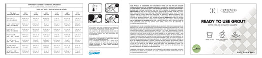 4"x18" Printed White Vinyl Label Sheets
