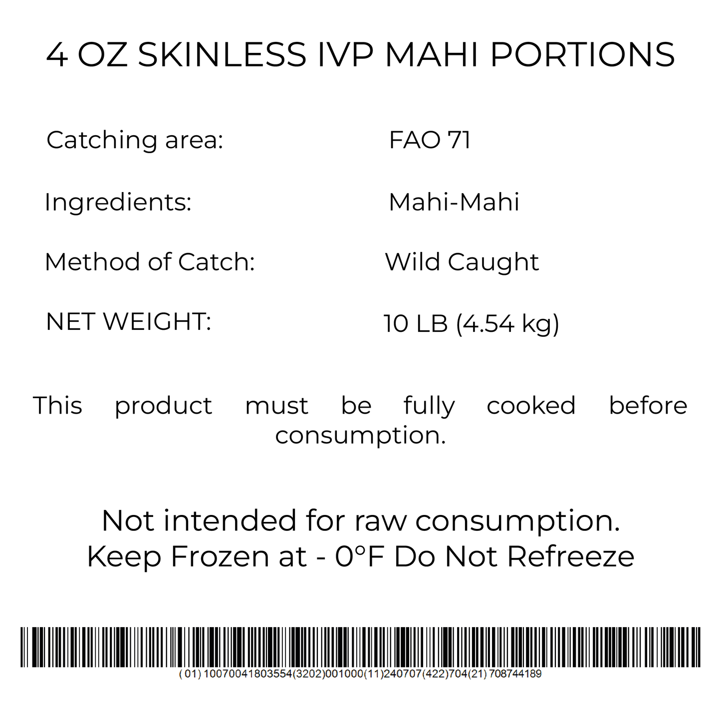3.25"x4.75" Mahi Labels