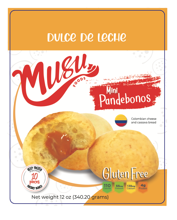 Pandebonos 10ct - Dulce De Leche Front