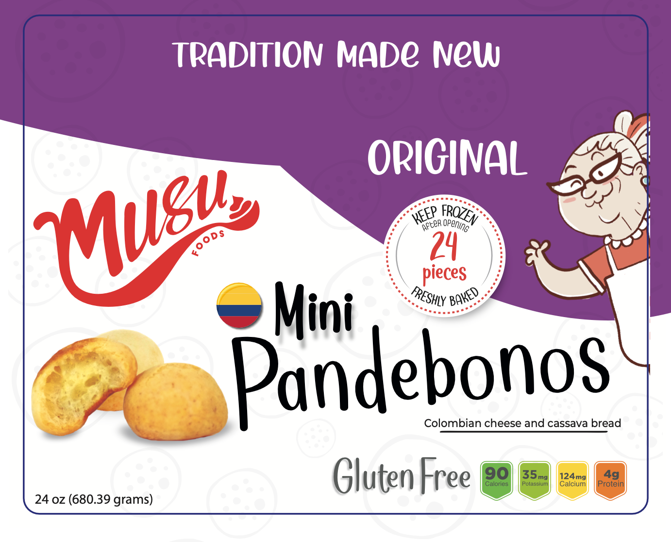 Pandebonos 24ct - Original Front
