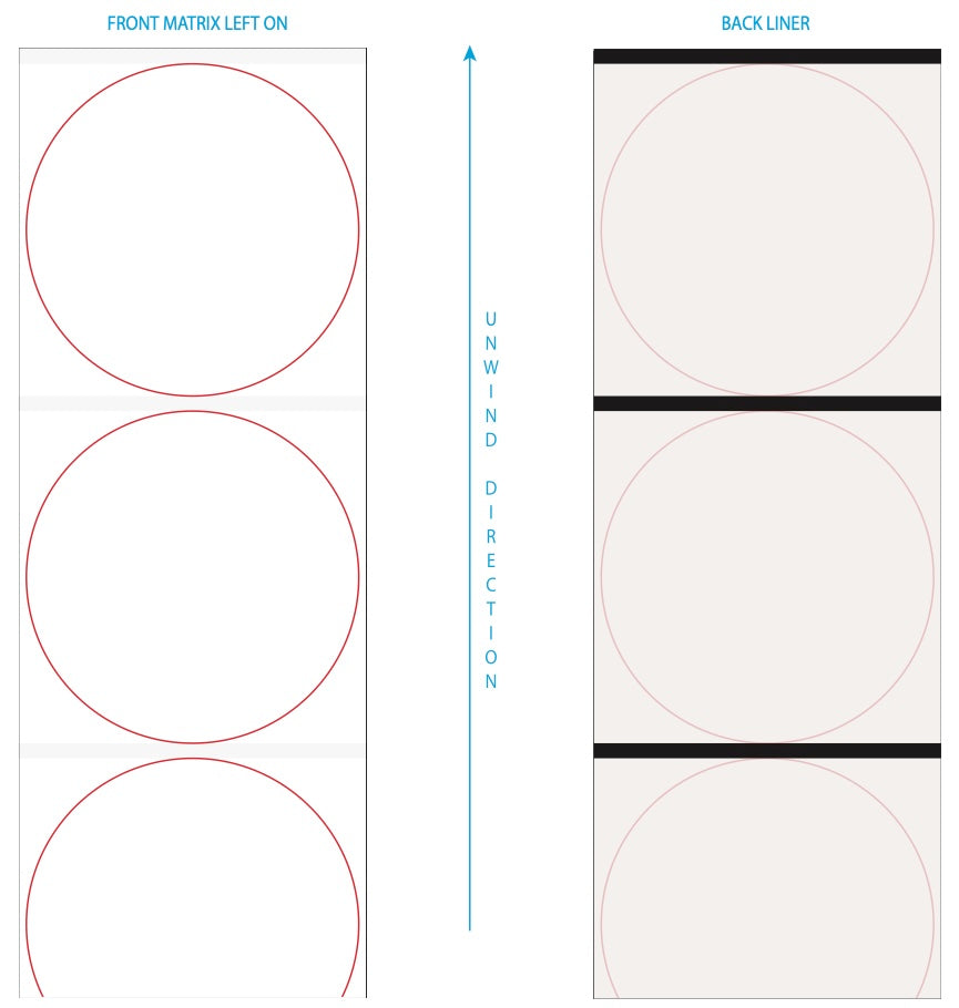 2.75" Circle Blank on VIP HG Paper (E#23429)