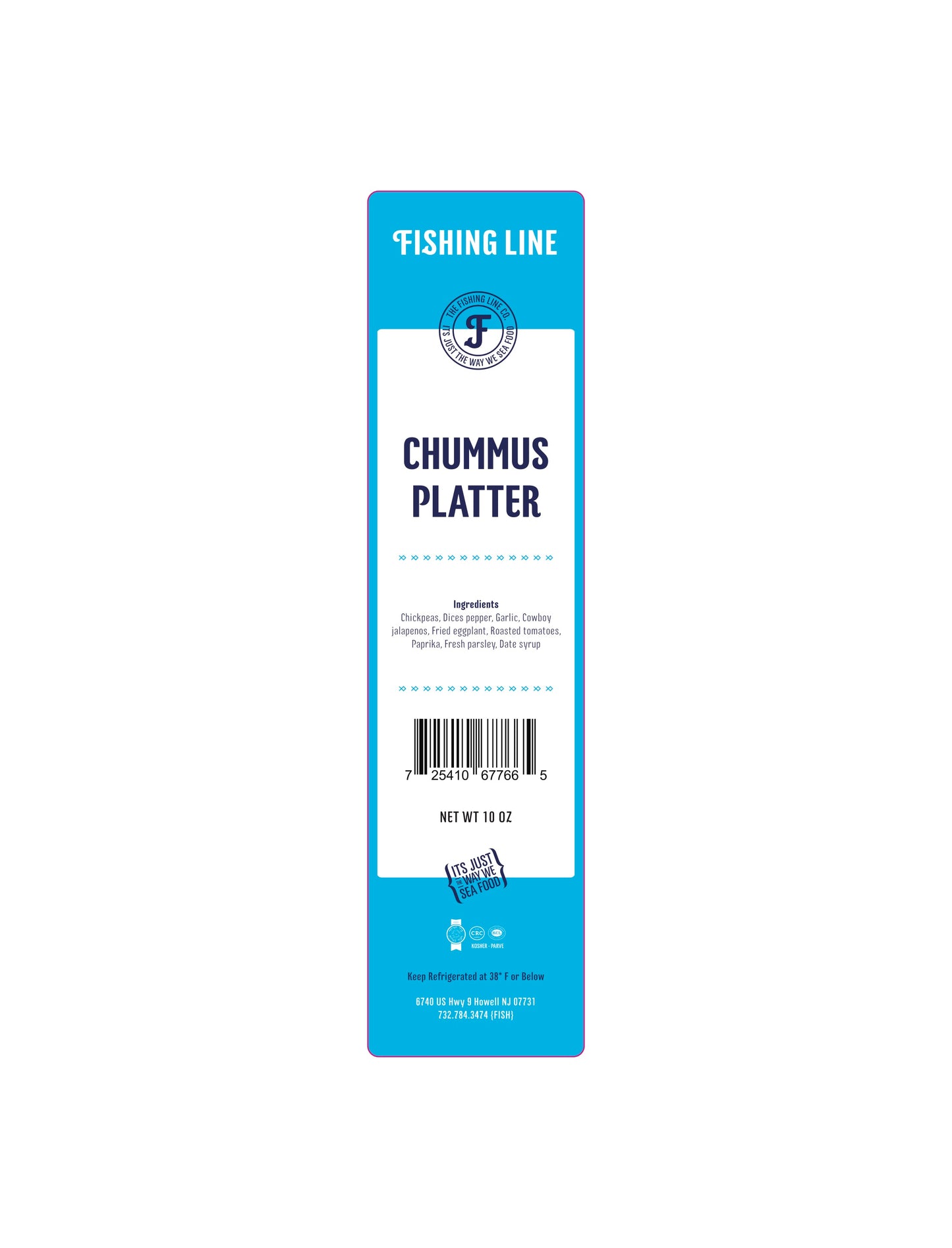2.5"acx10"ar Chummus Platter (E# 23883)