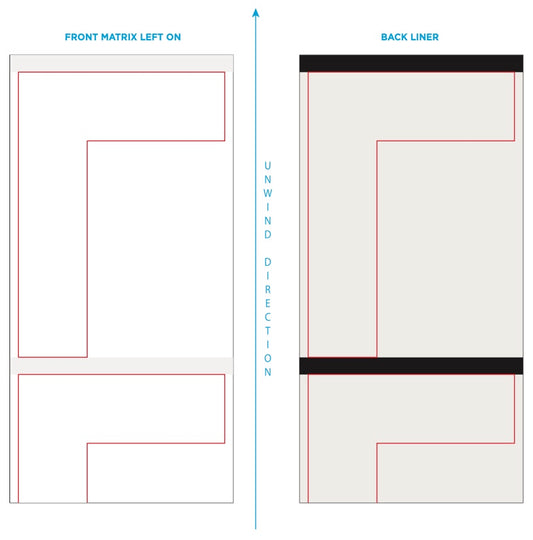 3"x4.1459" Special Shape Blank on VIP HG Paper (E#23437)