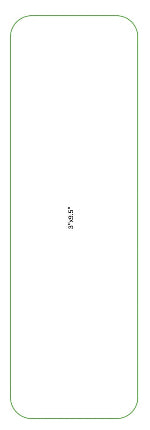 3"x9.5" Labels White HighGloss BOPP Blanks