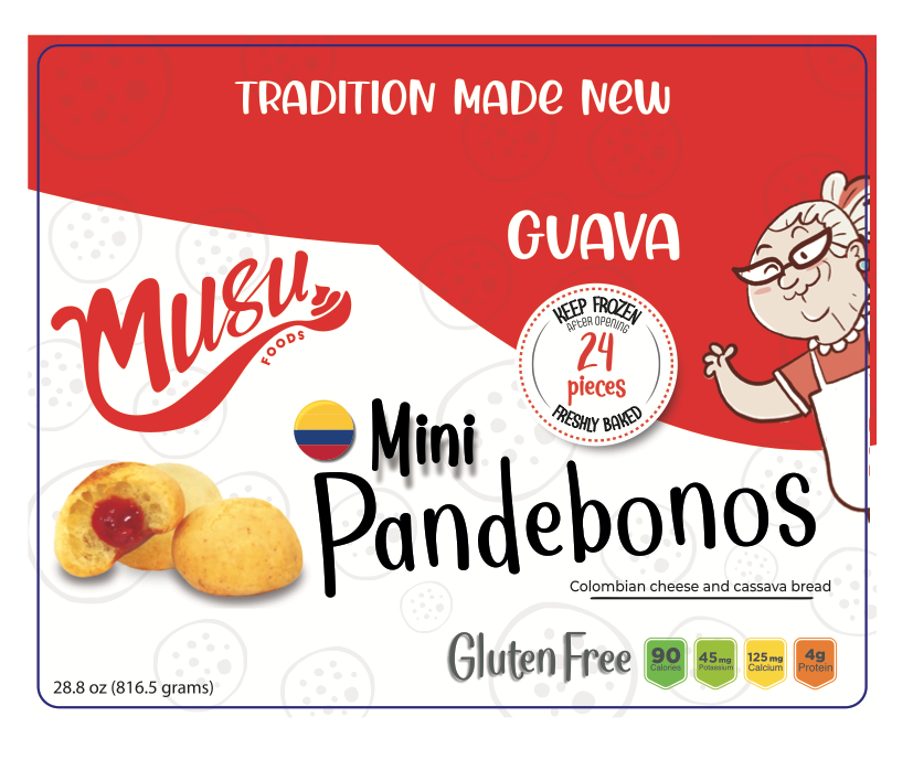 Pandebonos 24ct - Guava Front