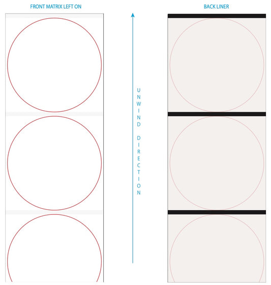 2.75" Circle Blank on VIP HG Paper (E#23429)