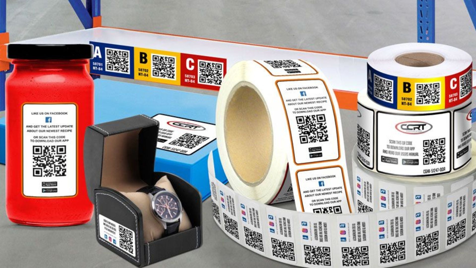 Custom Thermal Transfer Labels